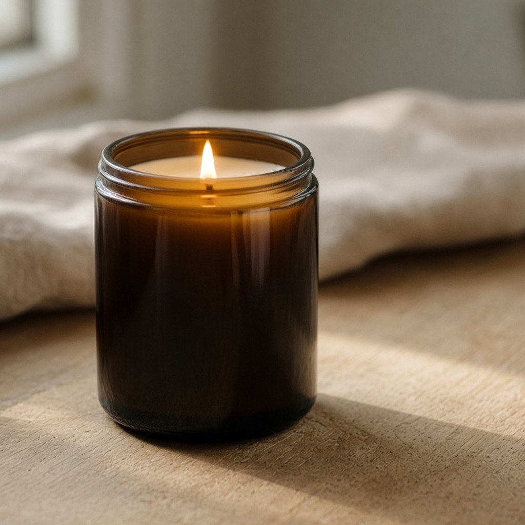 Soy candle, fig and bergamot